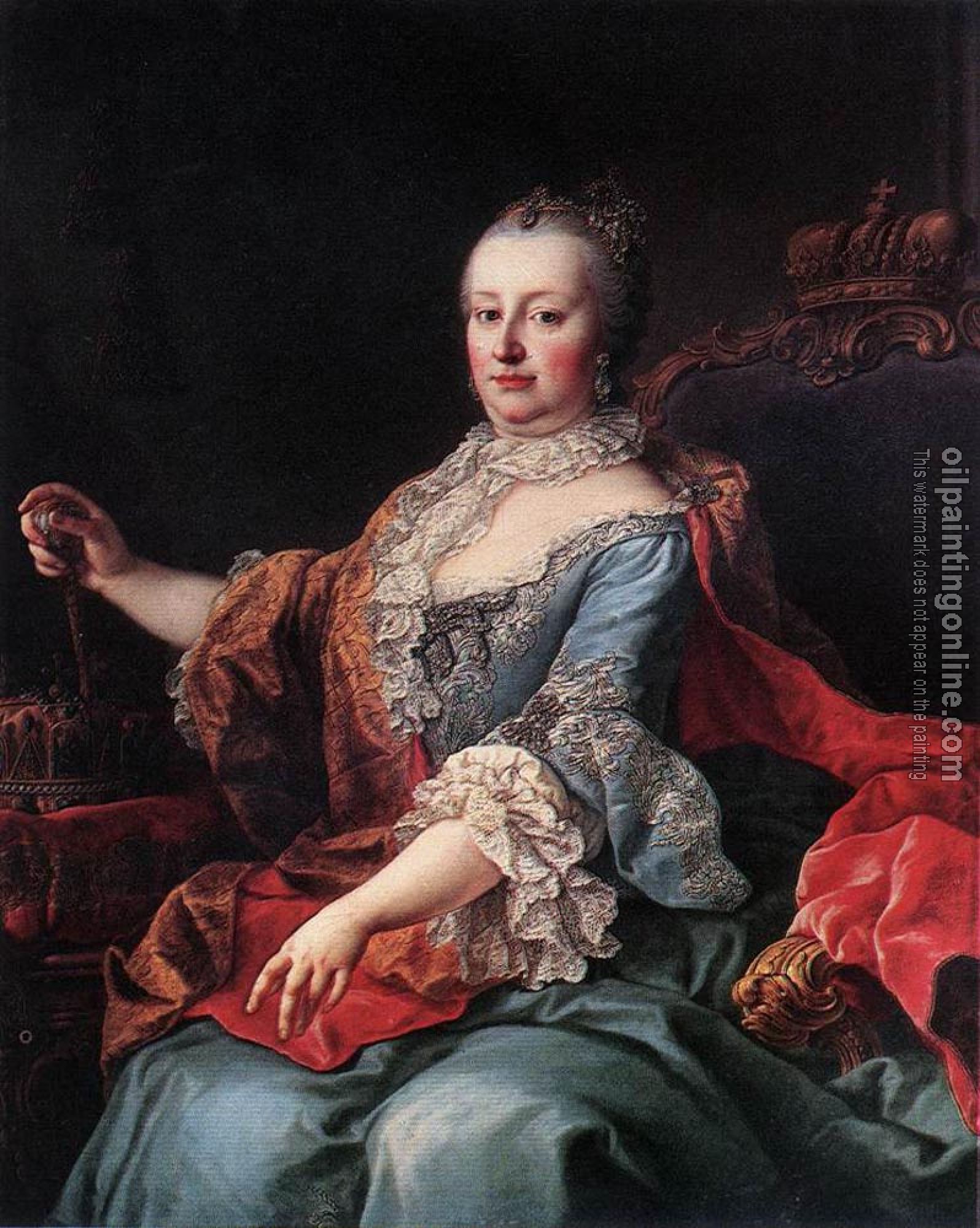 Martin van, Meytens - Queen Maria Theresia